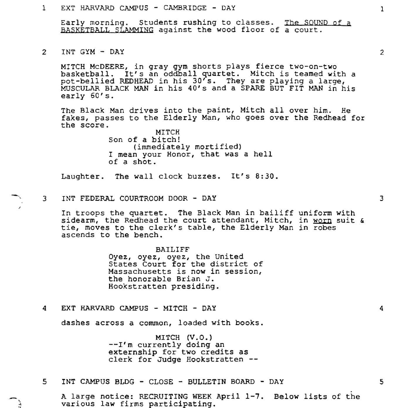 Page One: “The Firm” (1993)