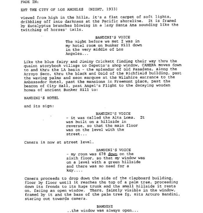 Page One: “Ask the Dust” (2006)