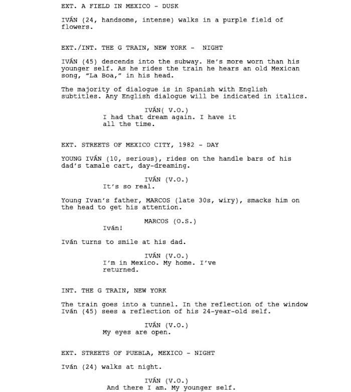 Page One: “I Carry You with Me” (2020)