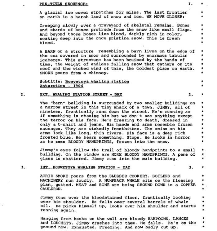 Page One: “Alien vs. Predator” (2004)