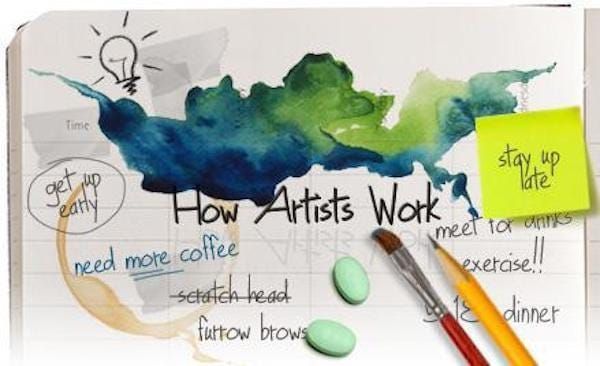 Writing and the Creative Life: 19 Daily Habits Of Artists…