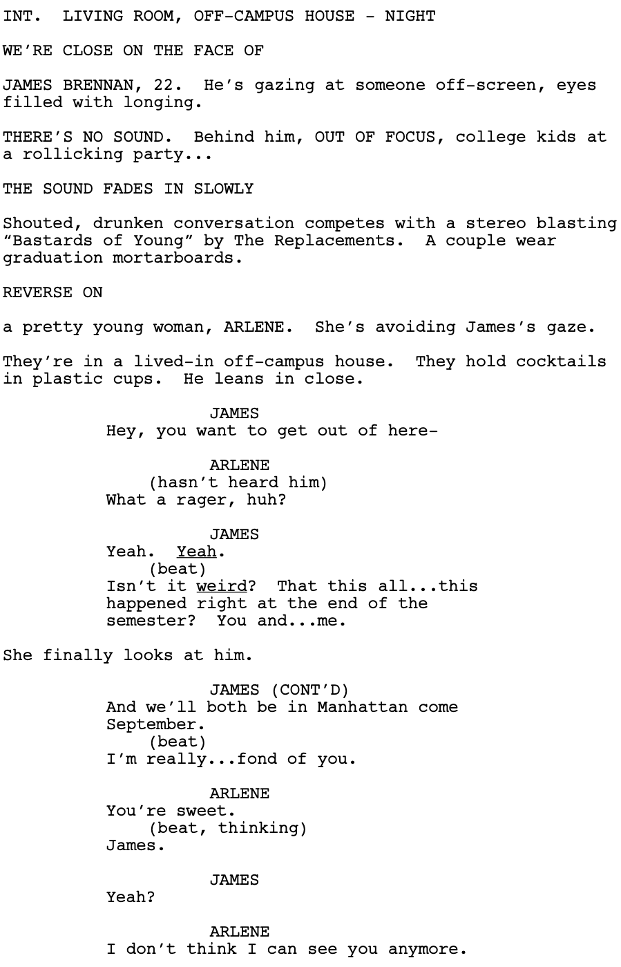 Page One: “Adventureland” (2009)