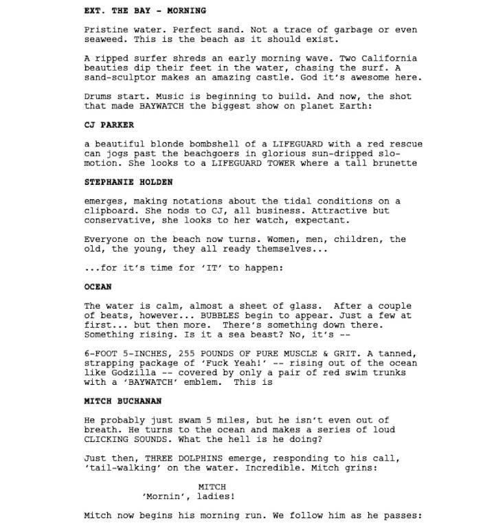 Page One: “Baywatch” (2017)