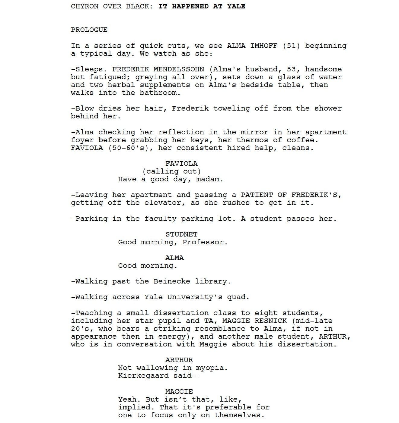 Page One: “After the Hunt” (2025)
