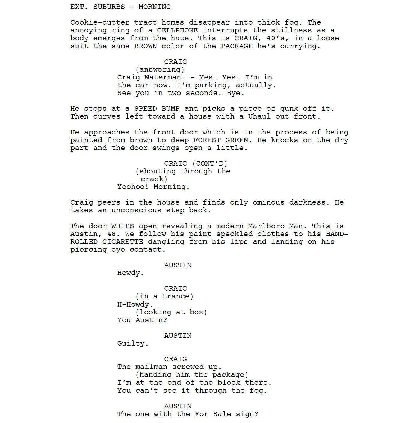 Page One: “Friendship” (2024)