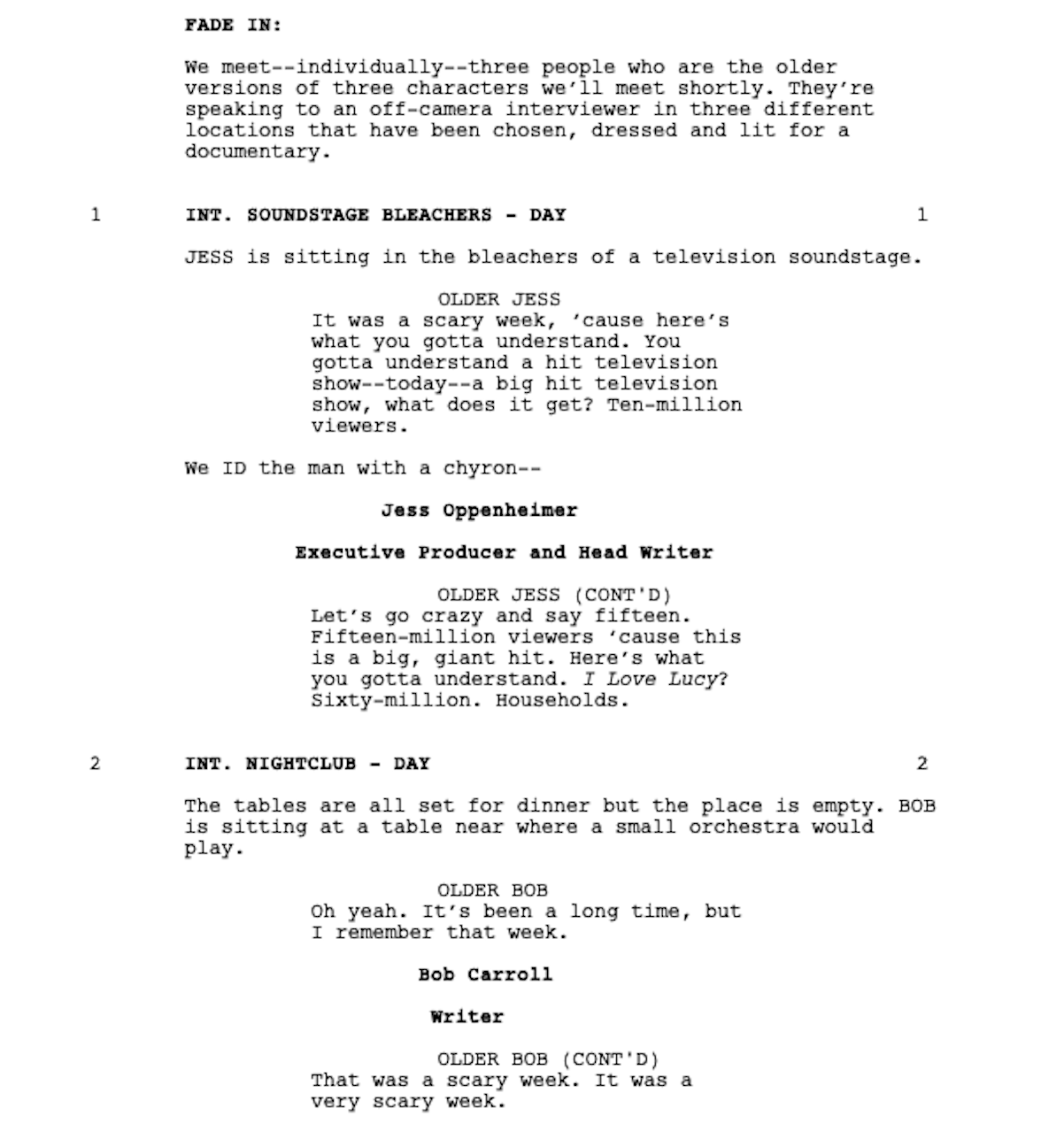 Page One: “Being the Ricardos” (2021)