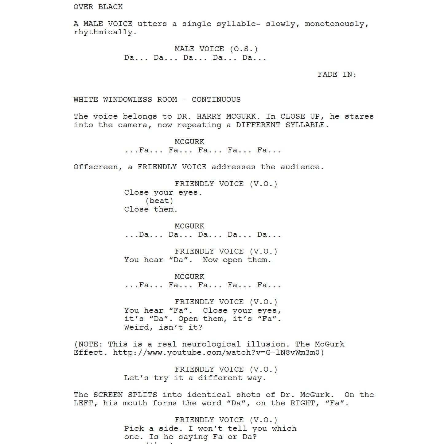 Page One: “Focus” (2015)