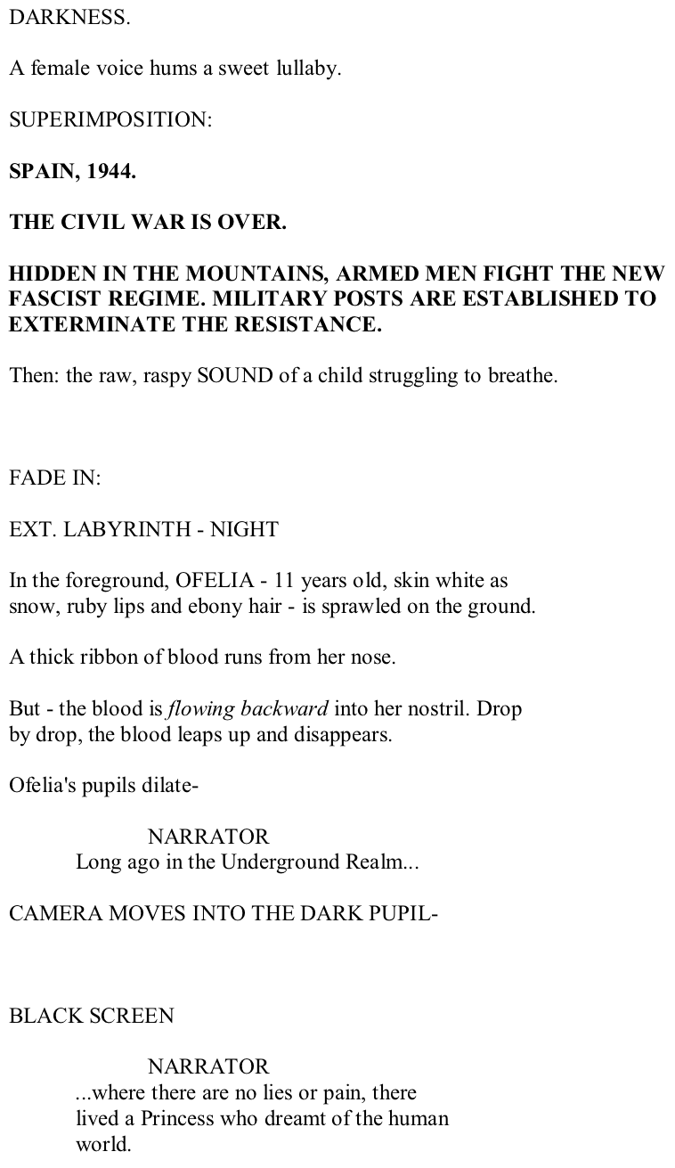 Page One: ‘Pan’s Labyrinth’ (2006)