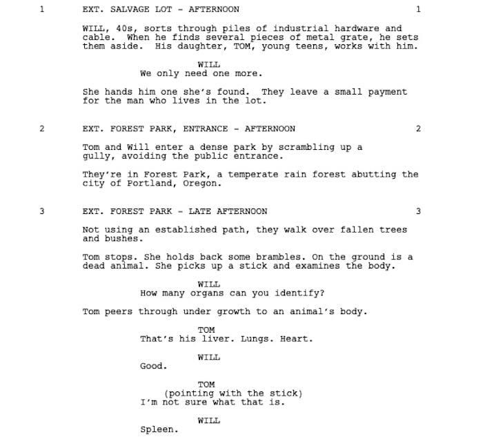 Page One: “Leave No Trace” (2018)