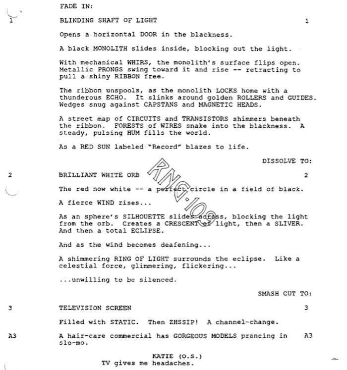Page One: “The Ring” (2002)