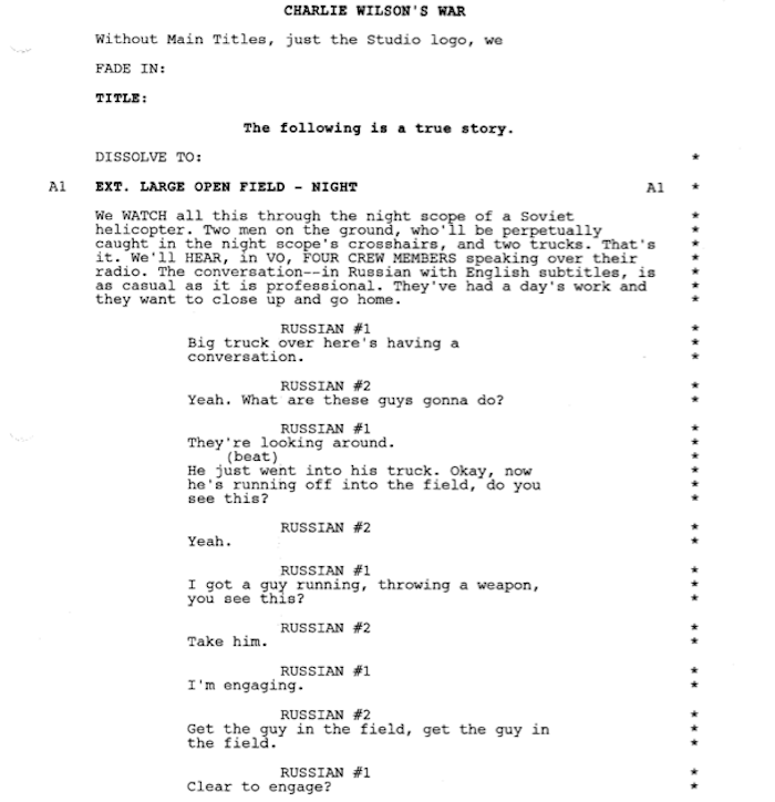 Page One: “Charlie Wilson’s War” (2007)