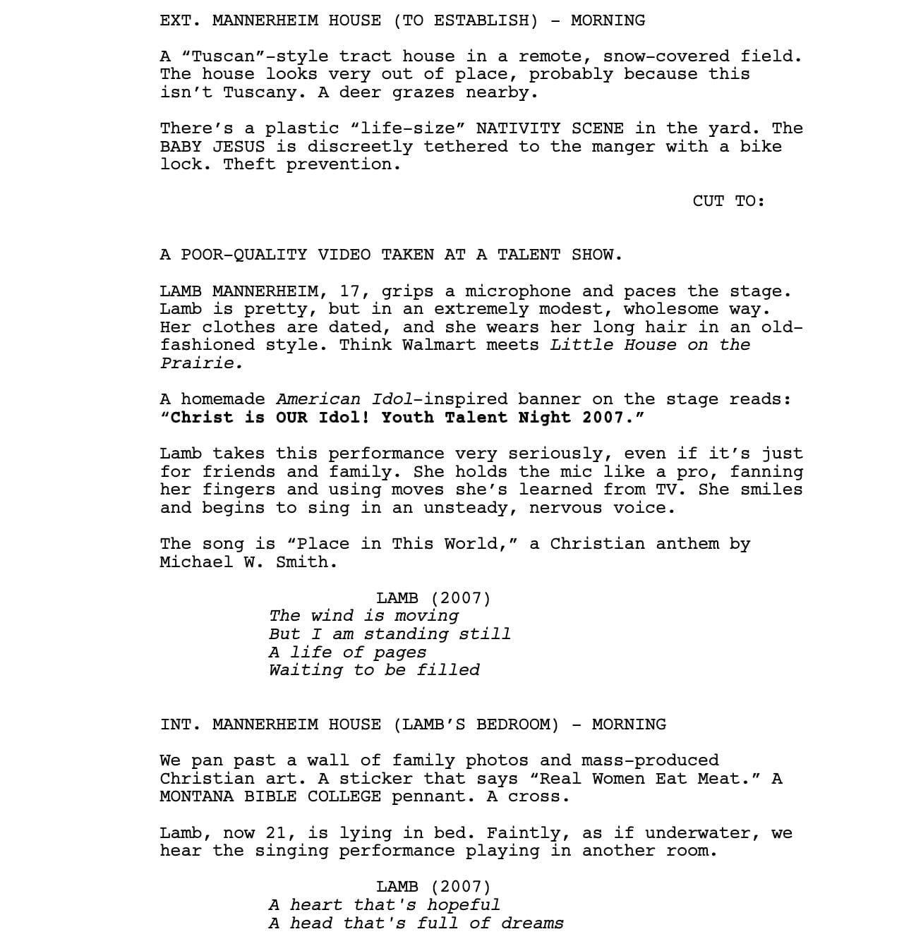 Page One: “Paradise” (2013)