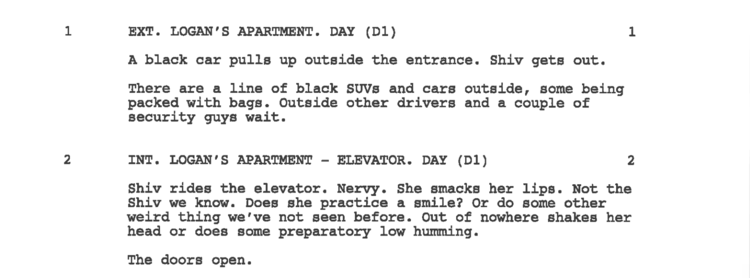 Spec Script Formatting Primers