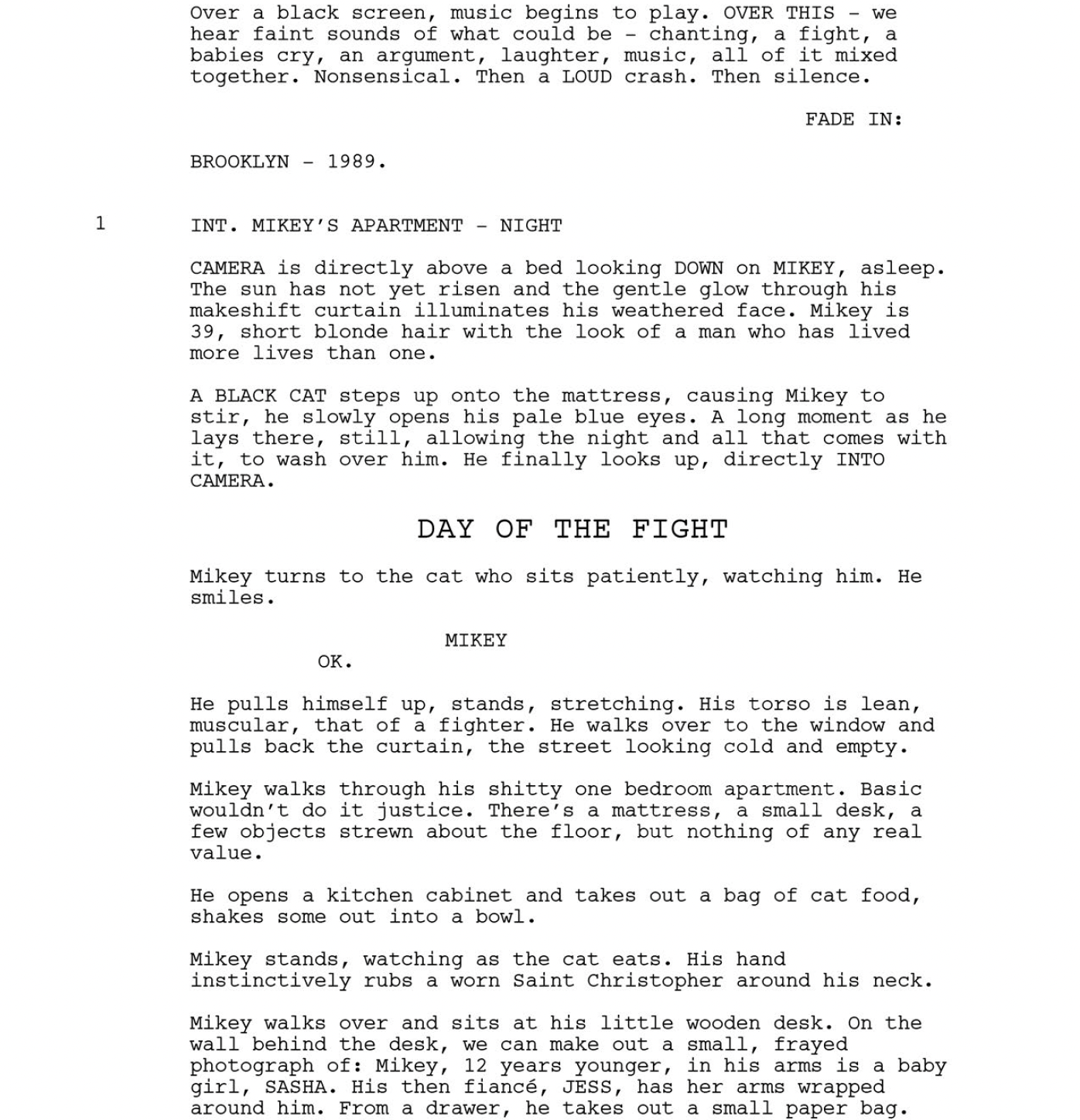 Page One: “Day of the Fight” (2023)