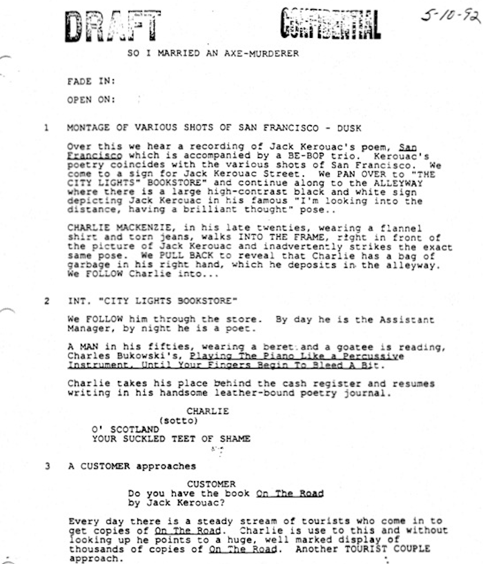 Page One: “So I Married an Axe Murderer” (1993)