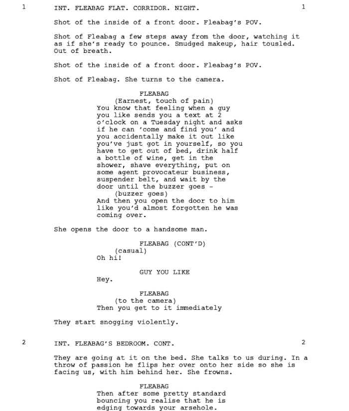 Page One: “Fleabag”