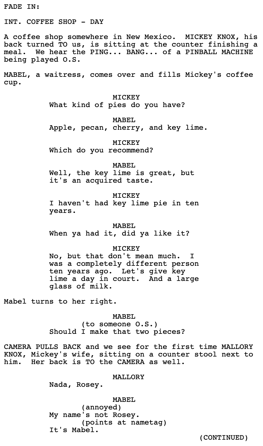Page One: “Natural Born Killers” (1994)