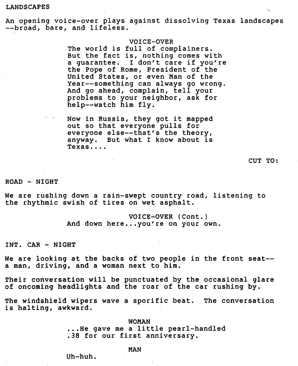 Page One: ‘Blood Simple’ (1984)