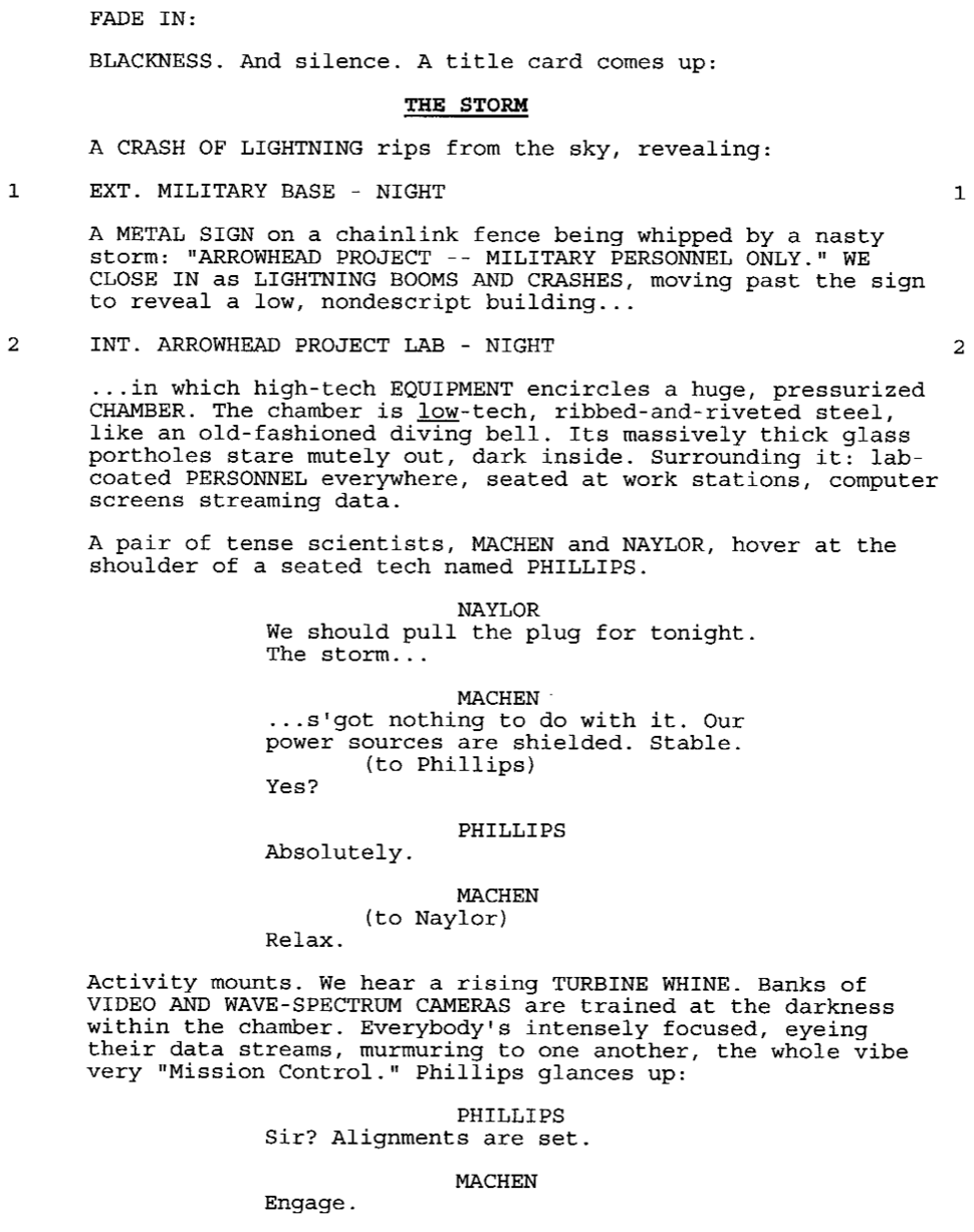 Page One: “The Mist” (2007)