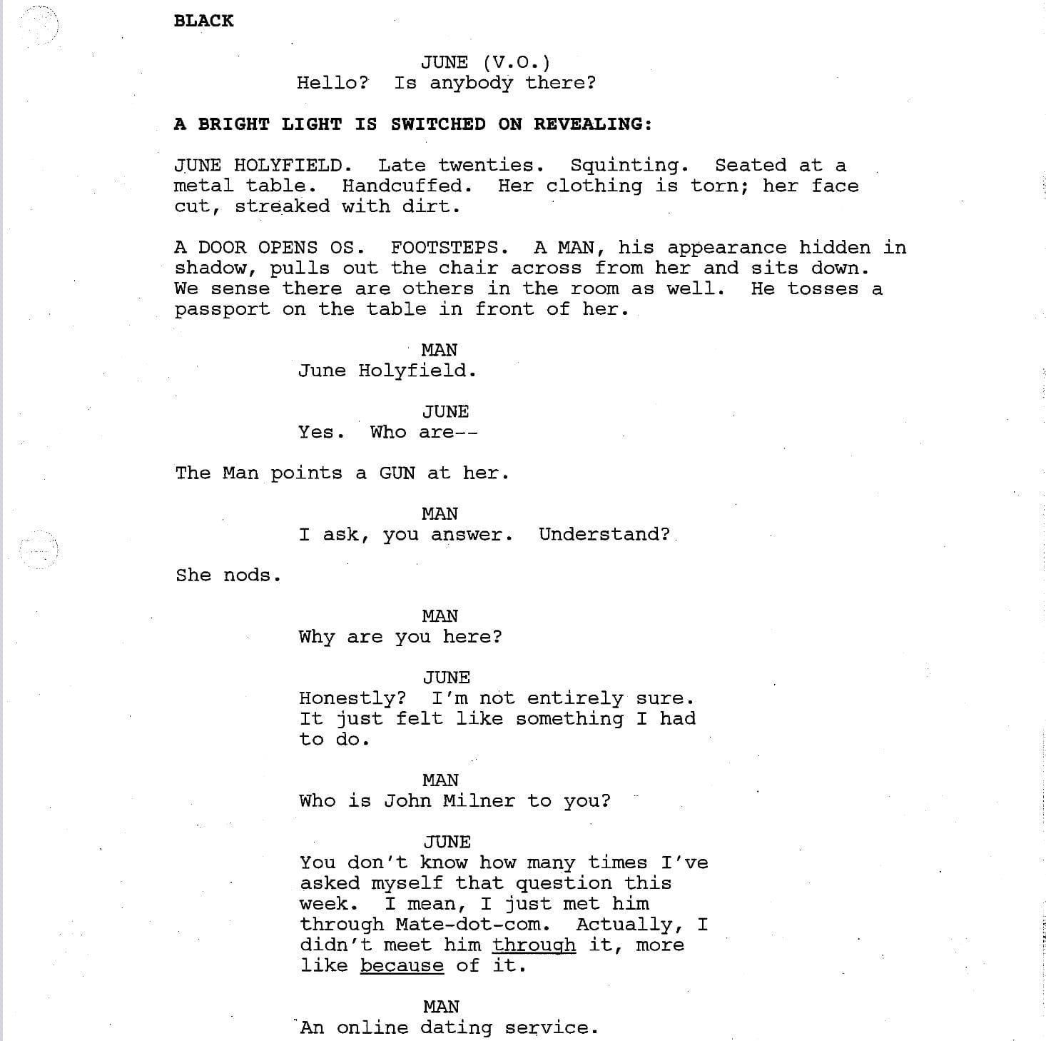 Page One: “Knight and Day” (2010)