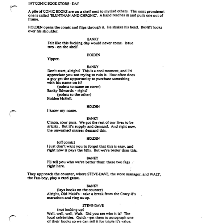 Page One: “Chasing Amy” (1997)