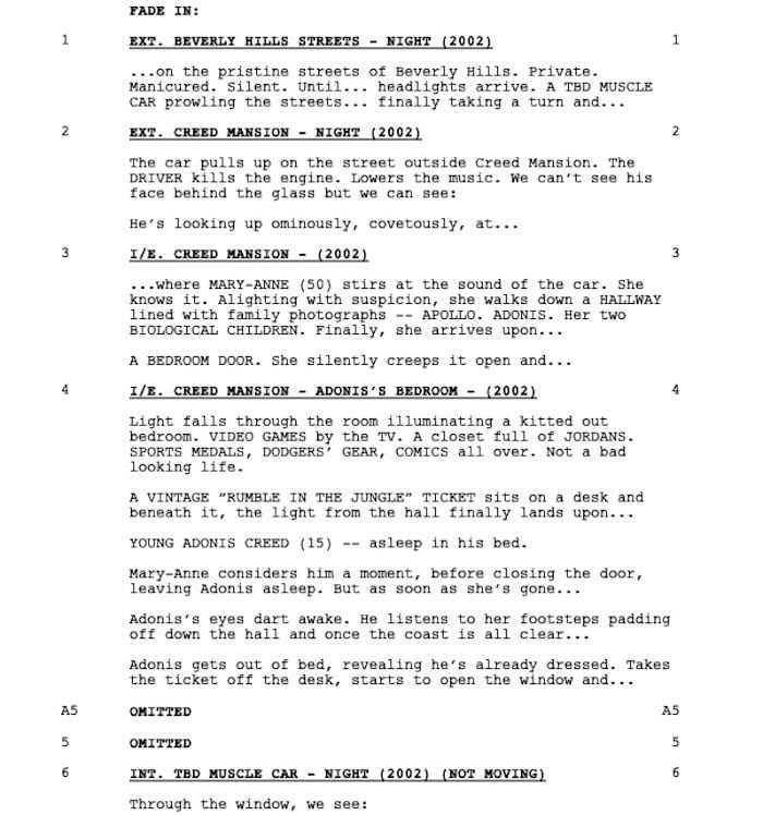 Page One: “Creed III” (2023)
