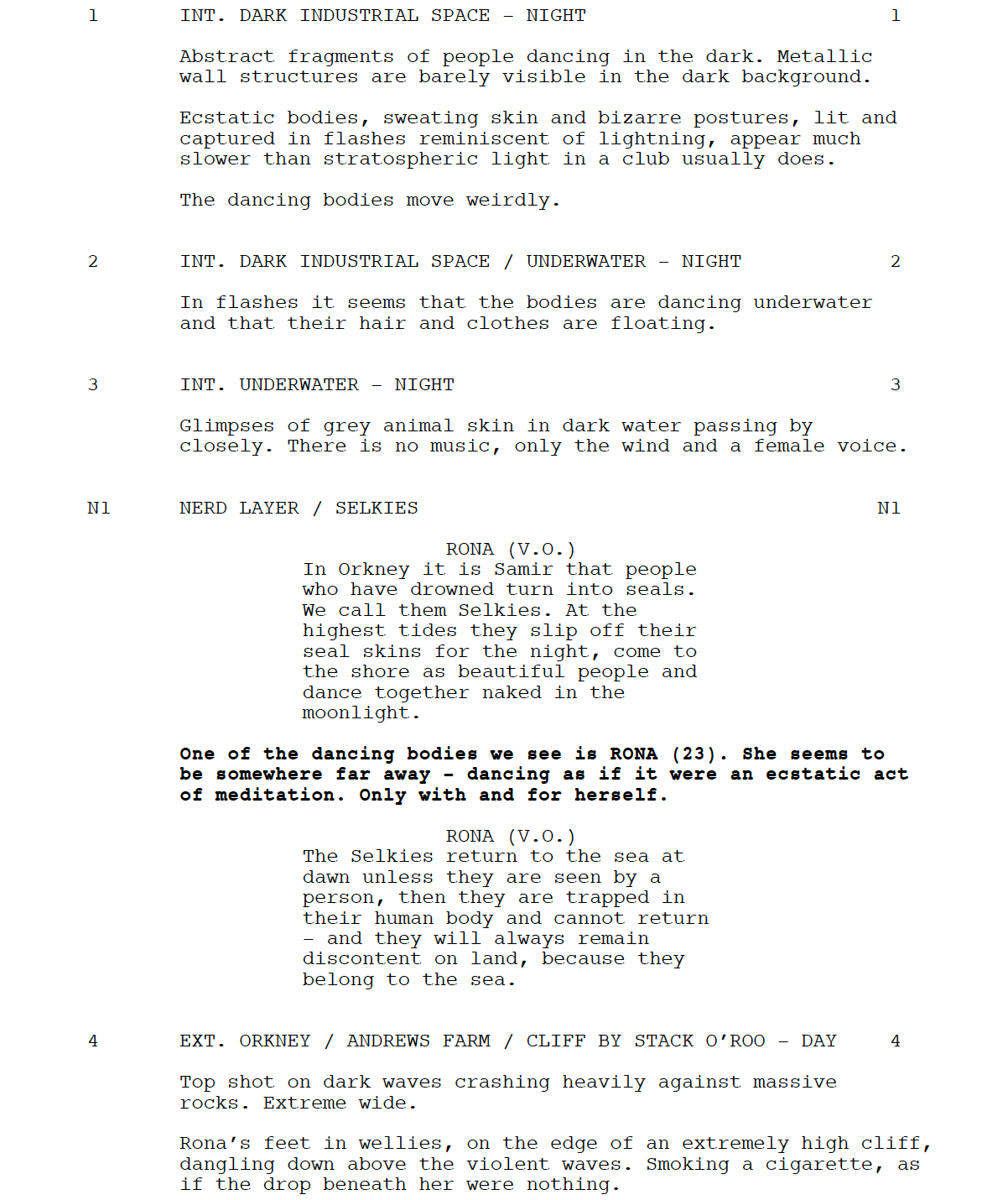 Page One: “The Outrun” (2024)