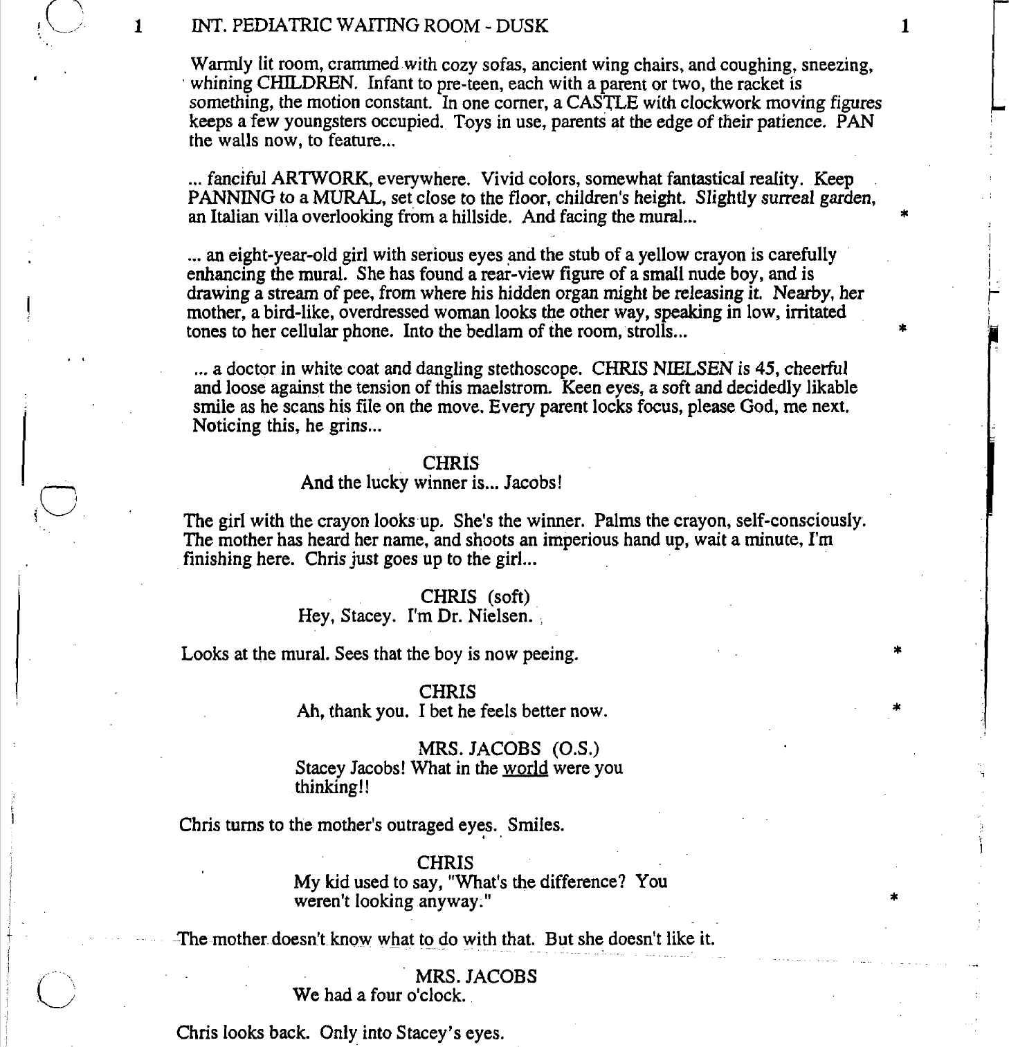 Page One: “What Dreams May Come” (1998)