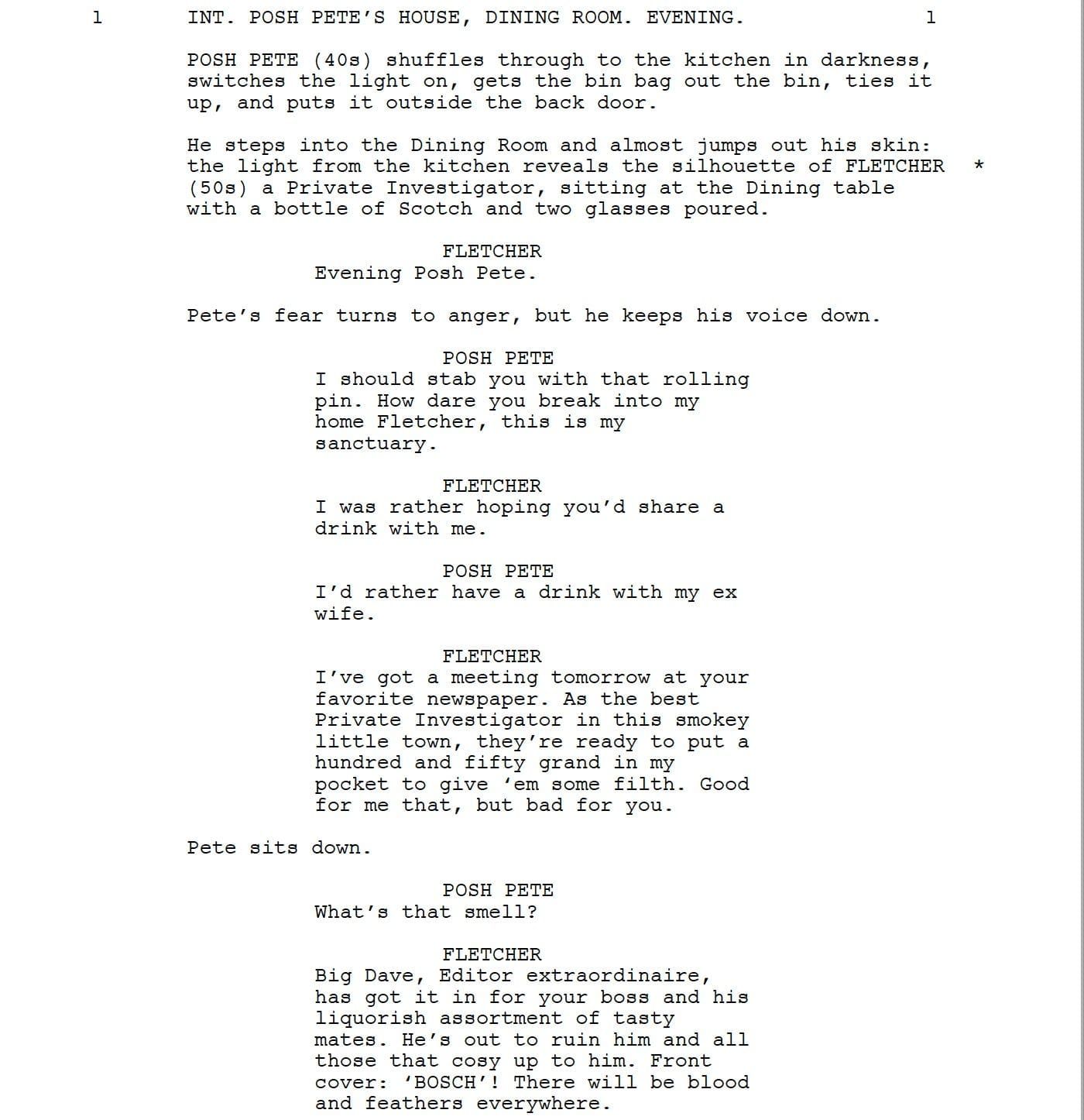 Page One: “The Gentlemen” (2019)