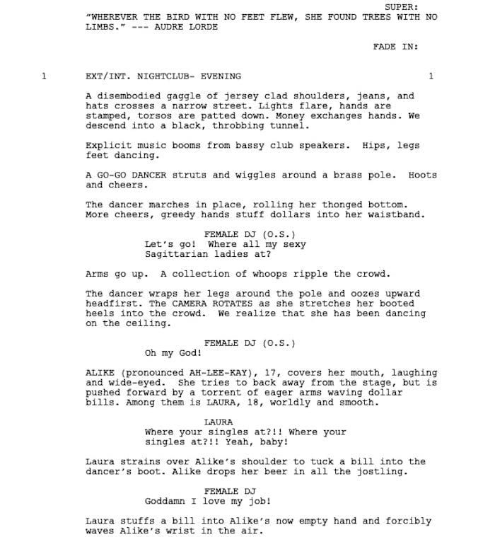 Page One: “Pariah” (2011)