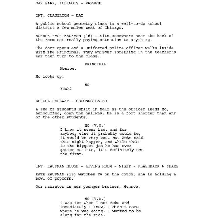 Page One: “Big Time Adolescence” (2019)
