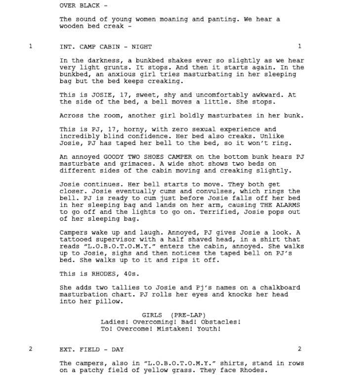 Page One: “Bottoms” (2023)