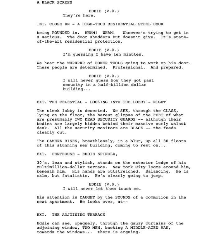 Page One: “Limitless” (2011)