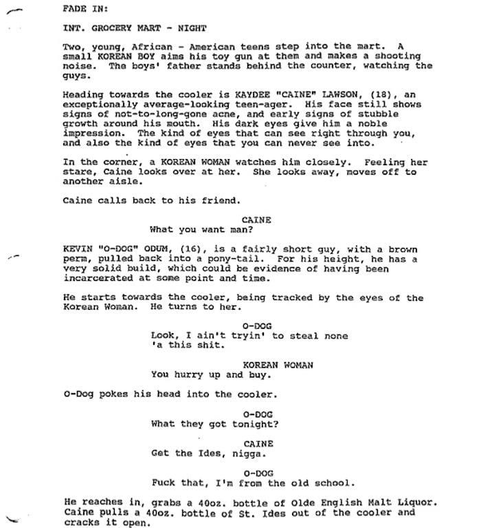 Page One: “Menace II Society” (1993)