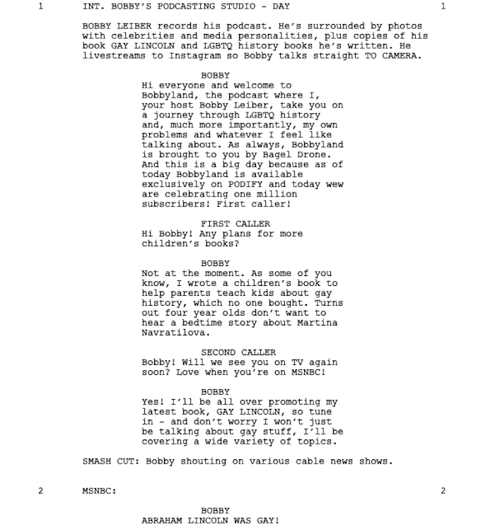 Page One: “Bros” (2022)