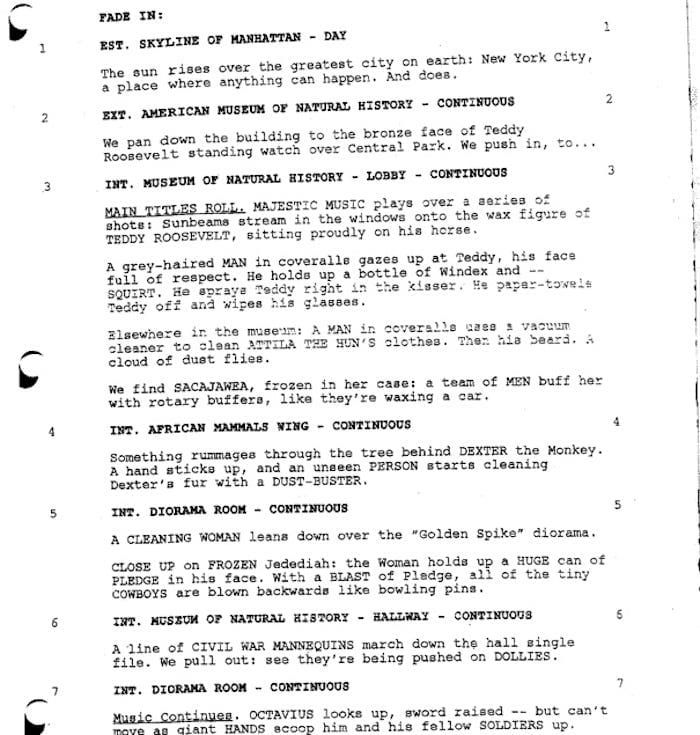 Page One: “Night at the Museum: Battle of the Smithsonian” (2009)