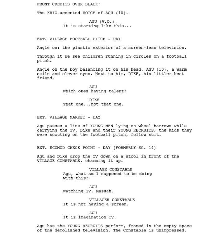 Page One: “Beasts of No Nation” (2015)