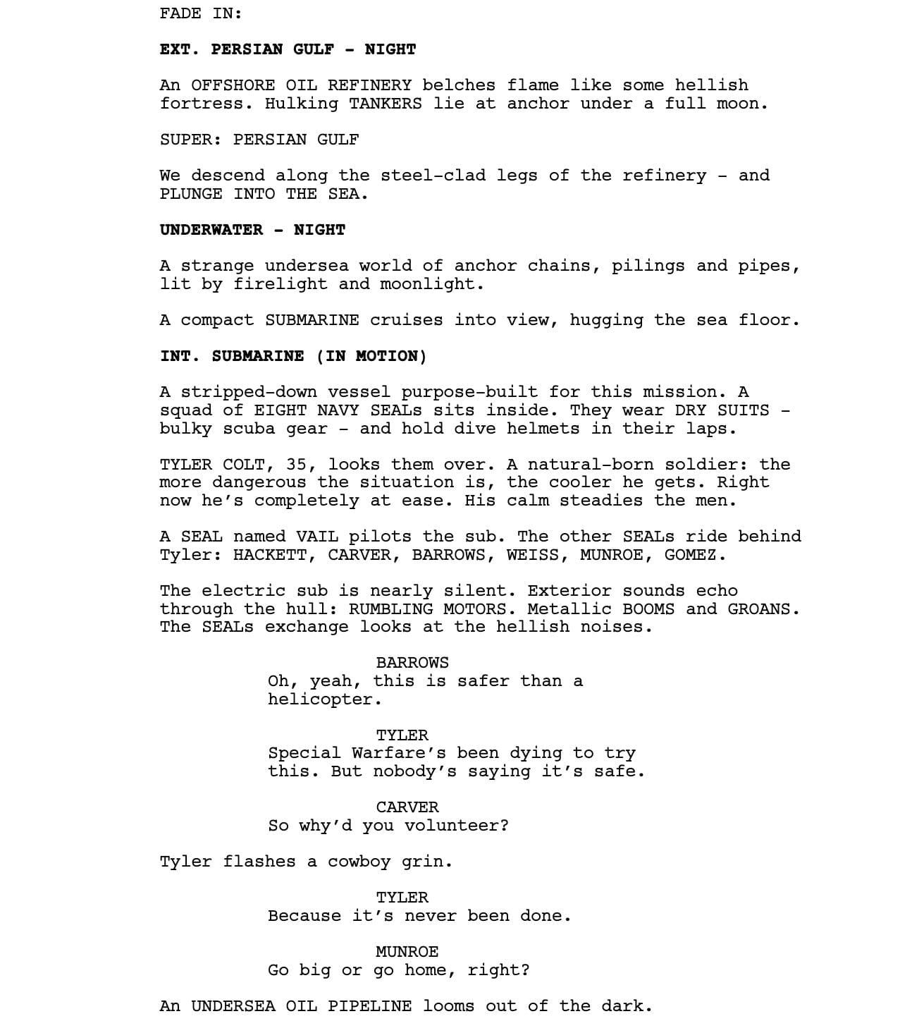 Page One: “The Mummy” (2017)