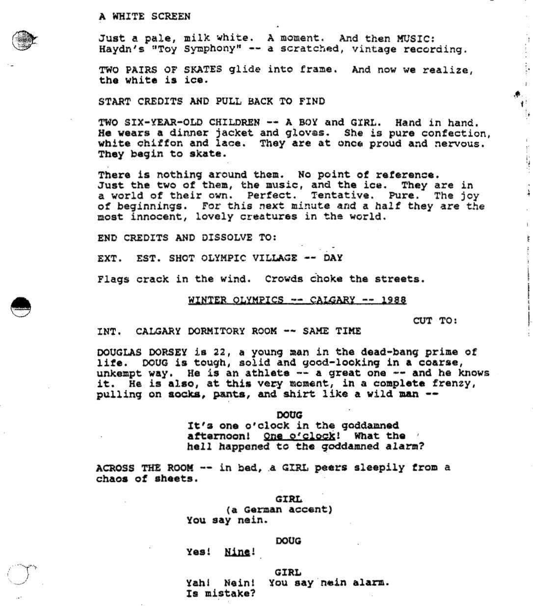 Page One: “The Cutting Edge” (1992)