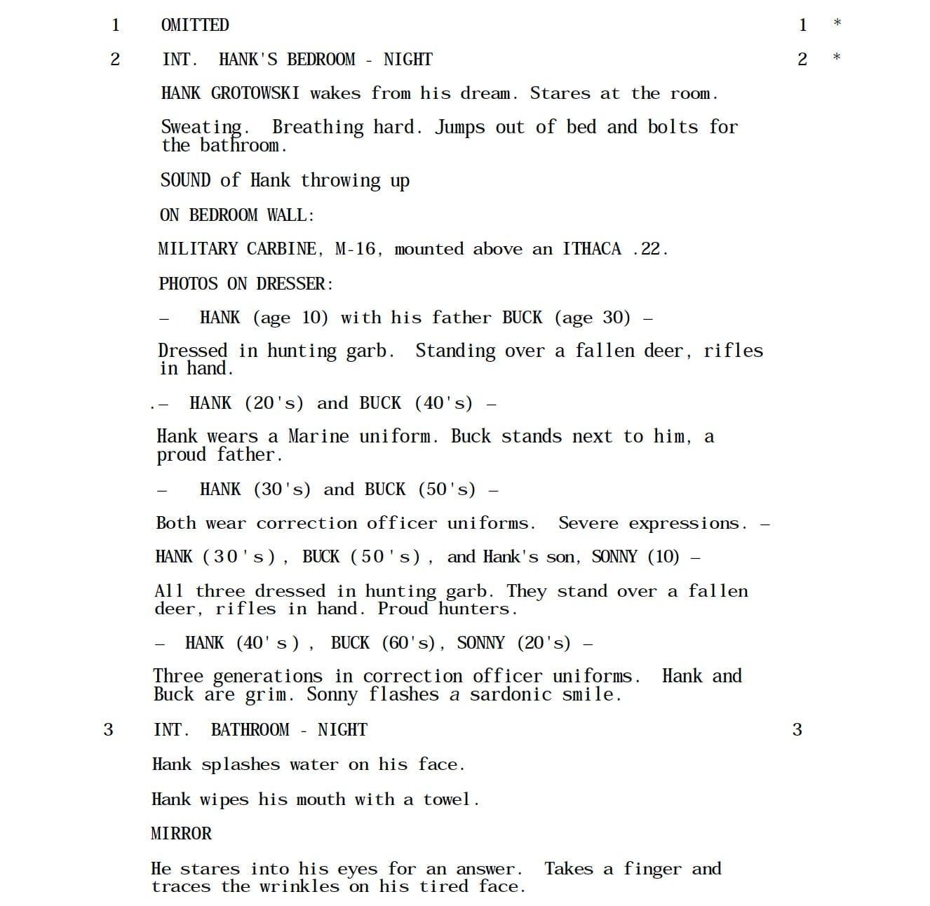 Page One: “Monster’s Ball” (2001)