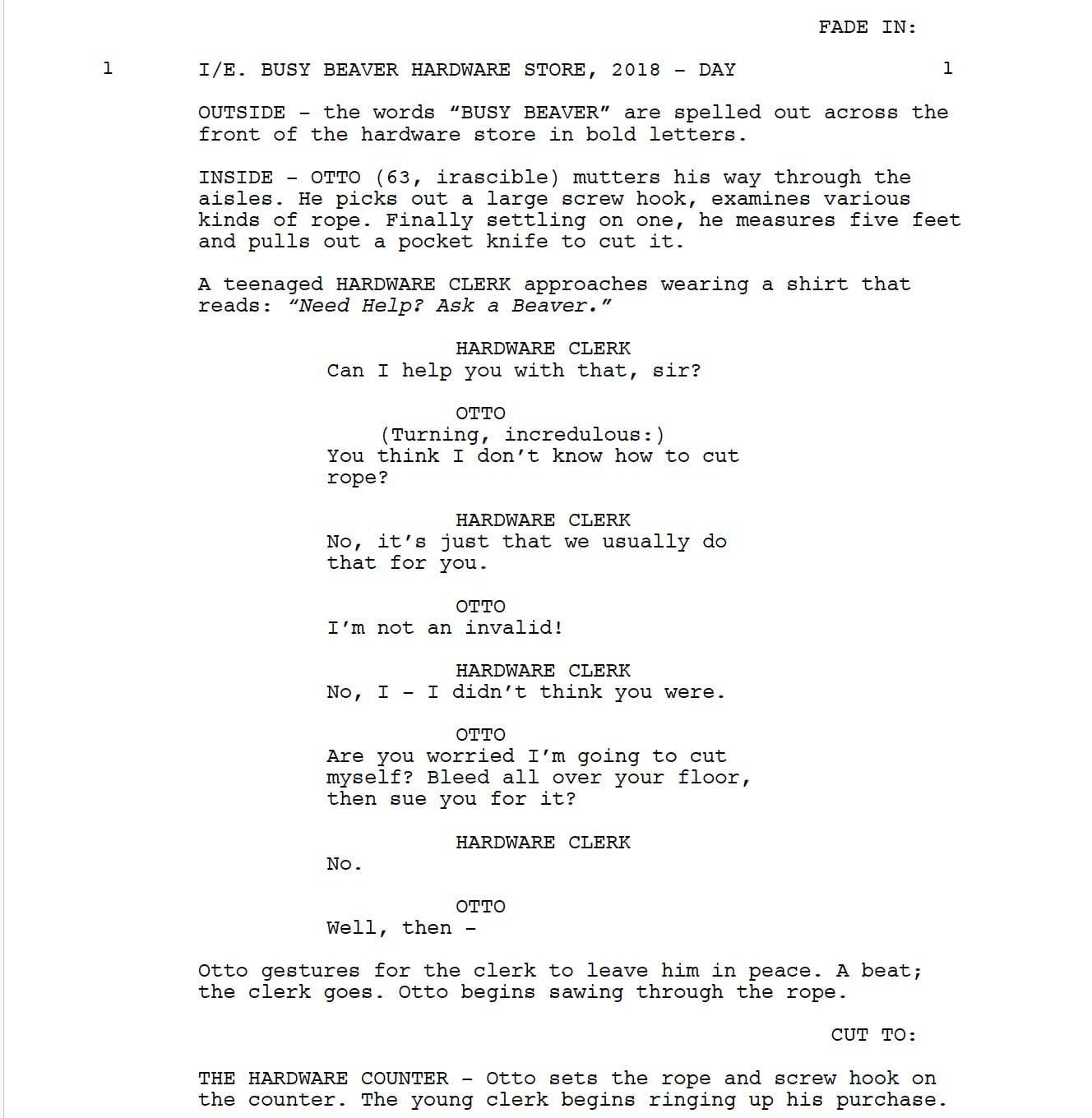 Page One: “A Man Called Otto” (2022)