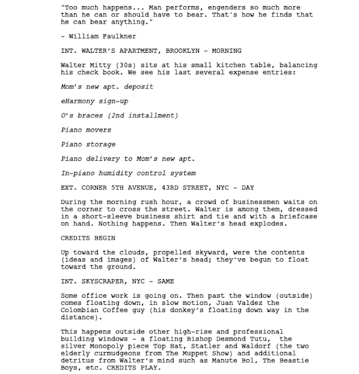 Page One: “The Secret Life of Walter Mitty” (2013)