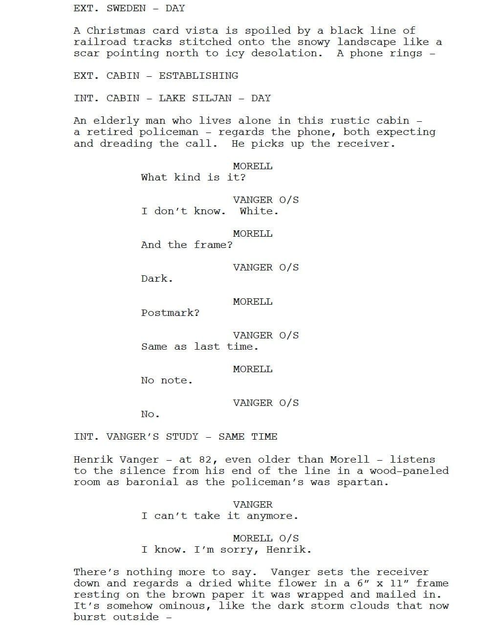 Page One: “The Girl with the Dragon Tattoo” (2011)