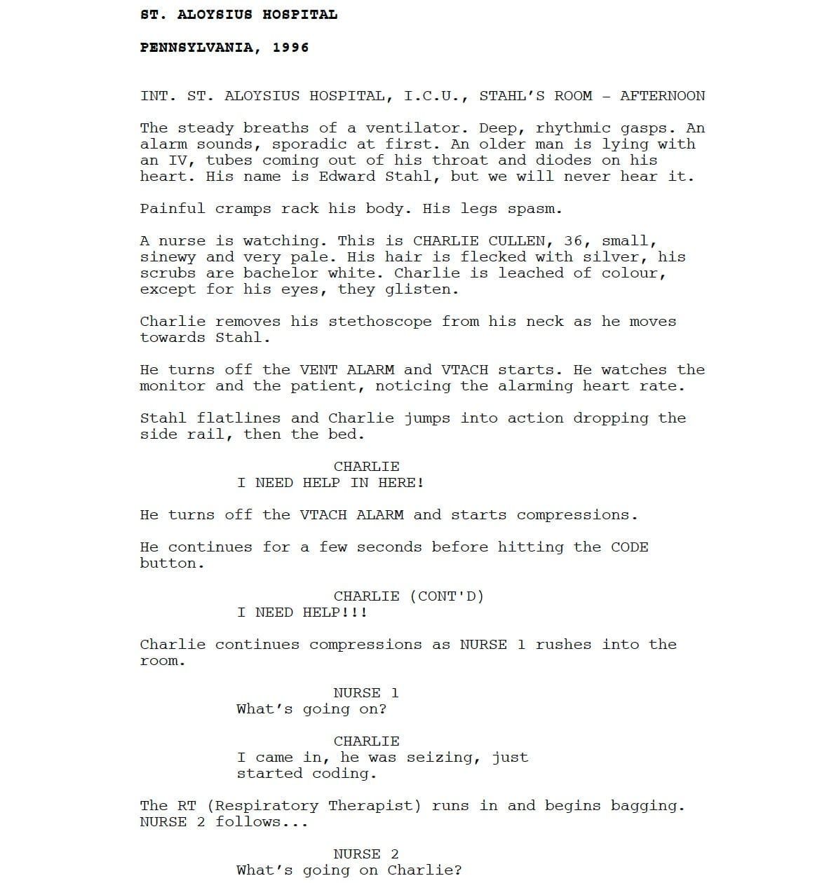 Page One: “The Good Nurse” (2022)
