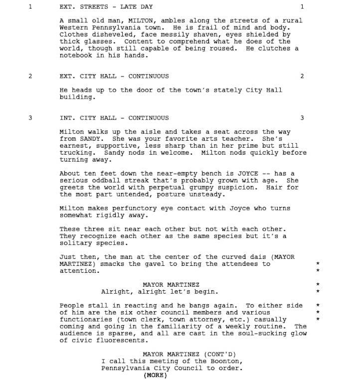 Page One: “Jules” (2023)