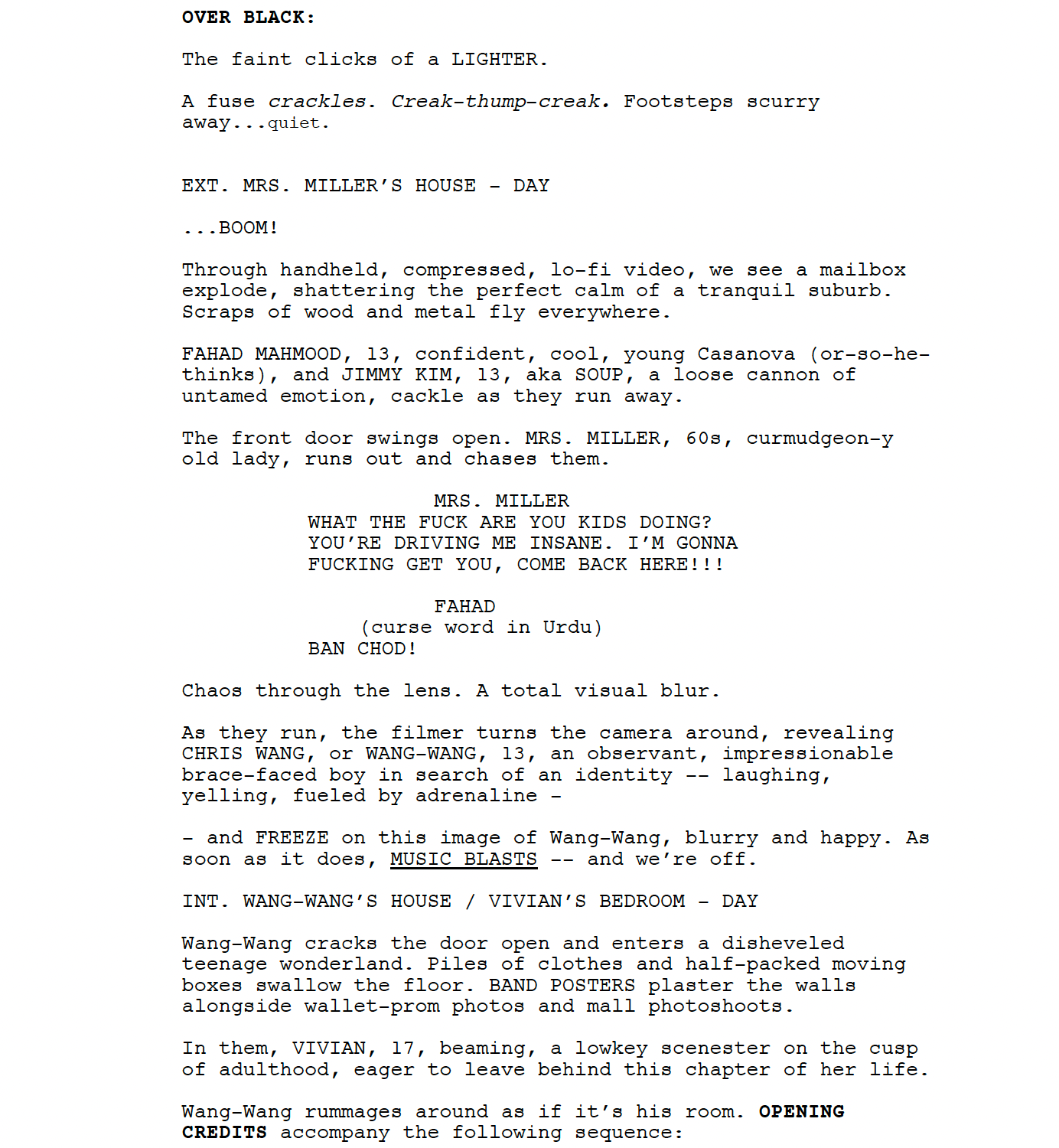 Page One: “Dìdi” (2024)