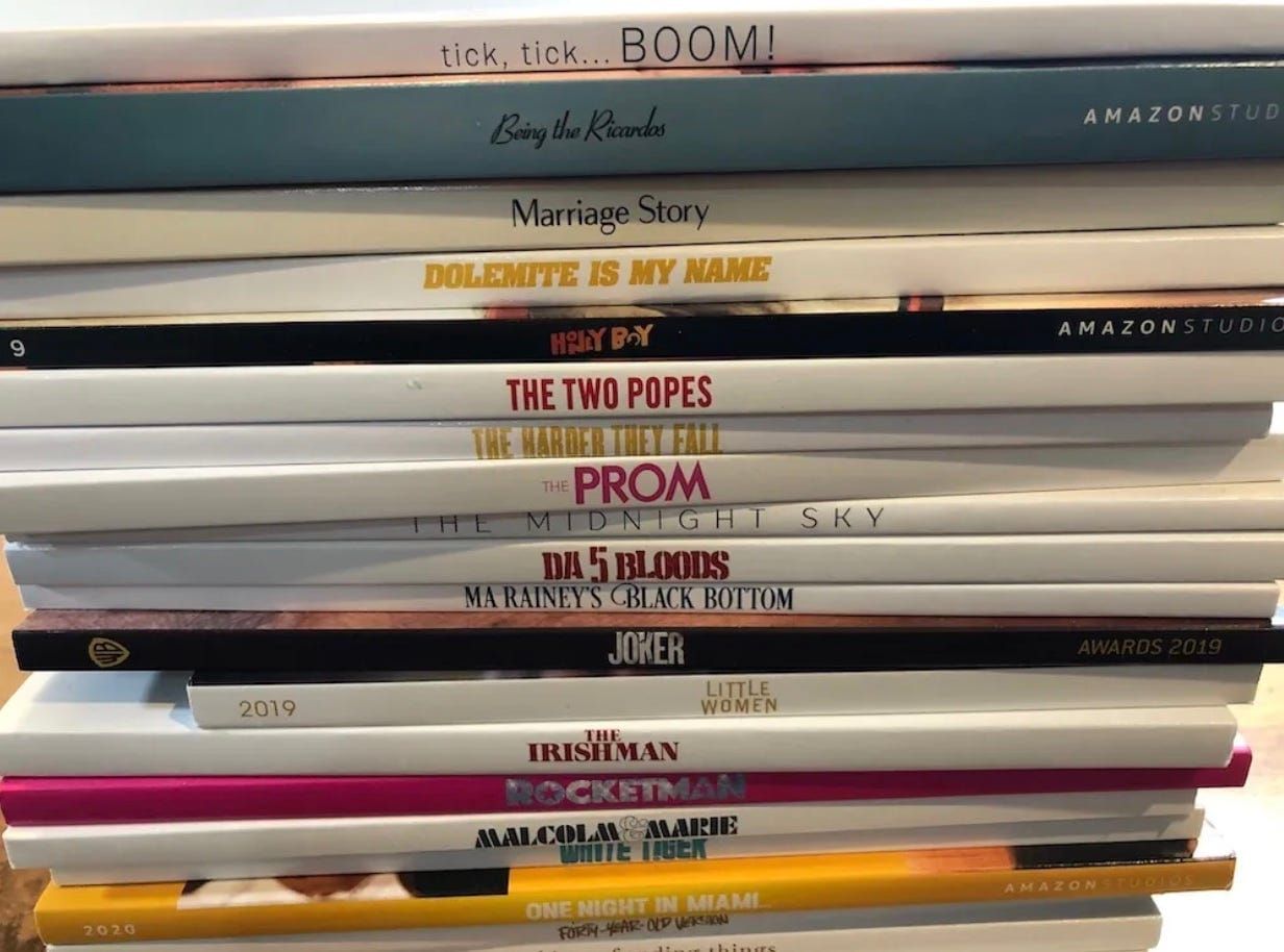 2023 Award Season Screenplay Downloads — 2 New Scripts, 54 Total