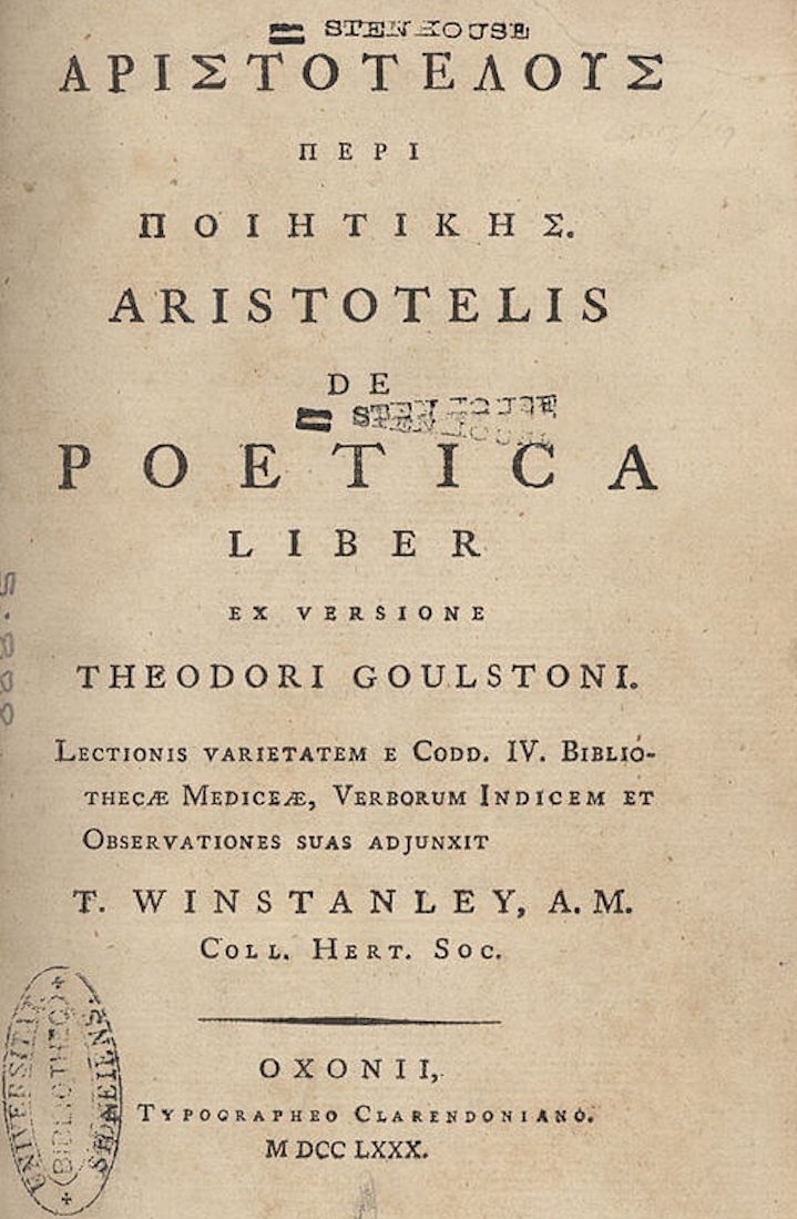 Studying Aristotle’s “Poetics” — Part 7(B): Beauty, Magnitude and Order