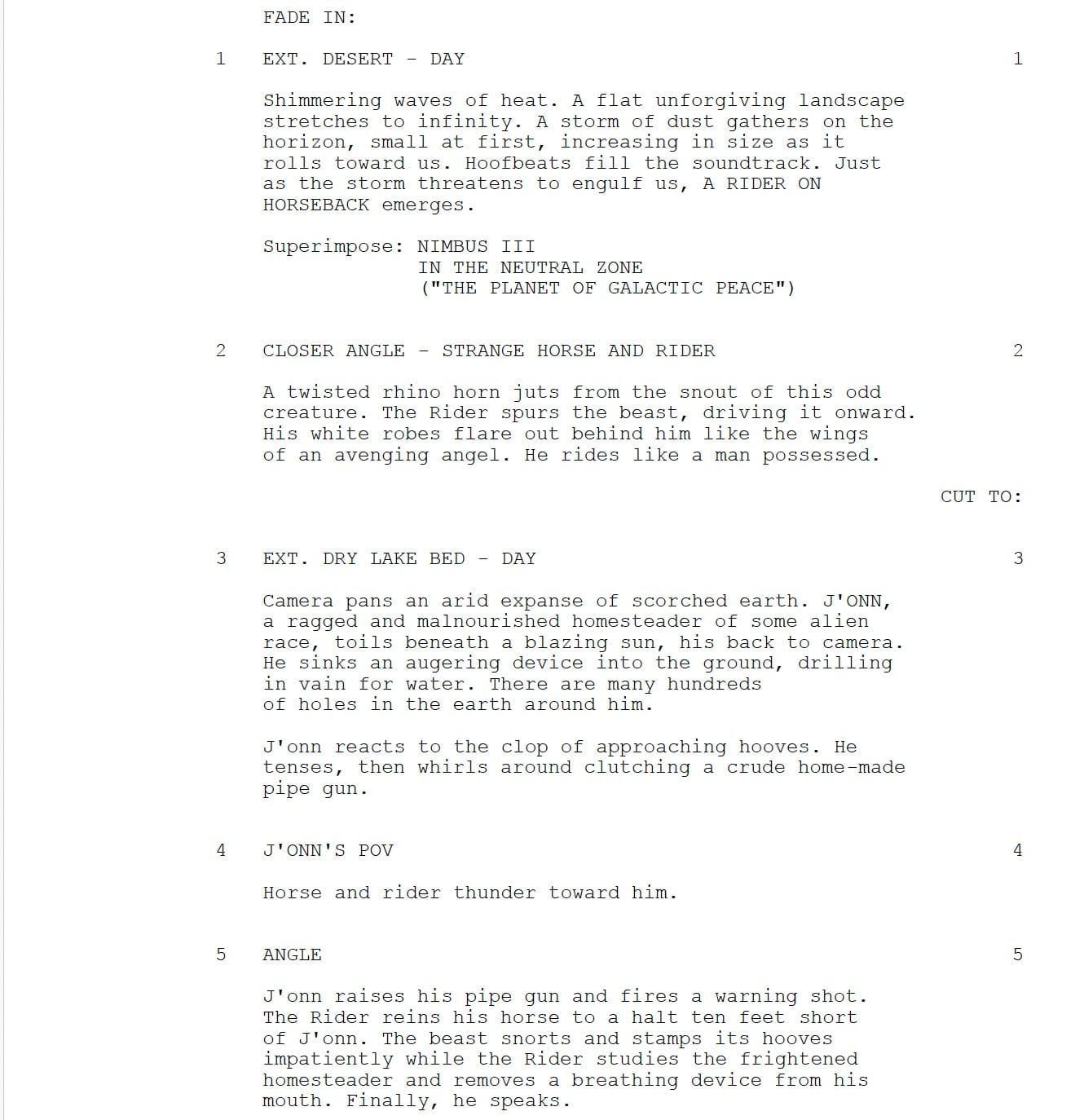 Page One: “Star Trek V: The Final Frontier” (1989)