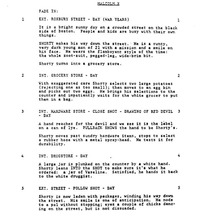 Page One: “Malcolm X” (1992)